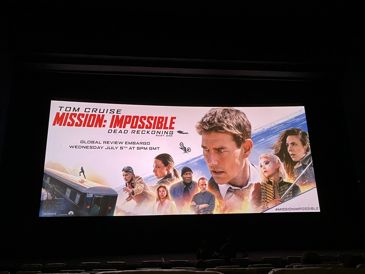 #MissionImpossible Dead Reckoning Part One is the blockbuster of the summer! Explosive, adrenaline fuelled and downright thrilling, this is exactly how action movies should be made. Tom Cruise is truly a movie star on another level to everyone else making action movies.
