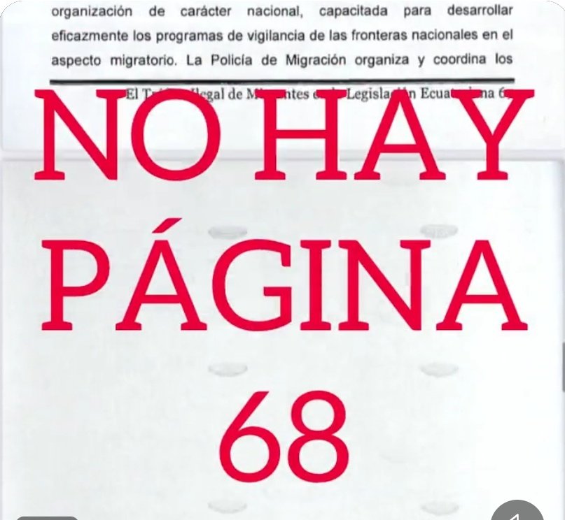 LlamingoE's tweet photo. ¡JUEZA ORDENA ENTREGAR COPIA CERTIFICADA DE LA TESIS DE LA FISCAL GENERAL! 

 @JuridicaPopular informa que jueza ordena al Rector de @lacentralec #FernandoSempertegui entregar copia certificada de la tesis de la fiscal @dianaSalazar, misma a la que le falta la página 68. https://t.co/jwpznVkVAU