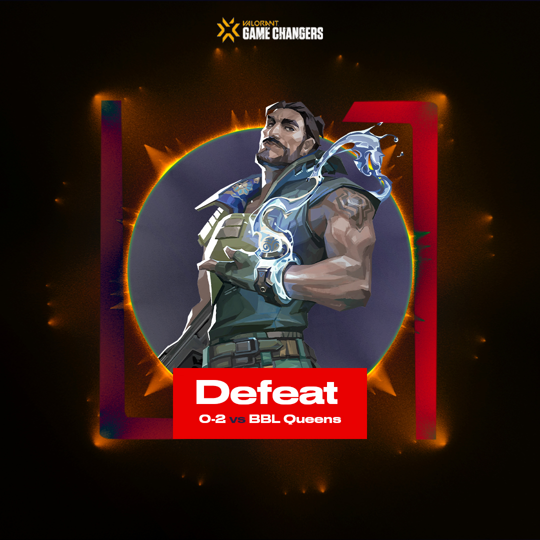 we'll get them one day, just not today 😎

we fall short once more to BBL Queens ggs to them! 

Case Hydra up next tomorrow in day 3, keep cheering for us! 🙏

#ATeam 🔝