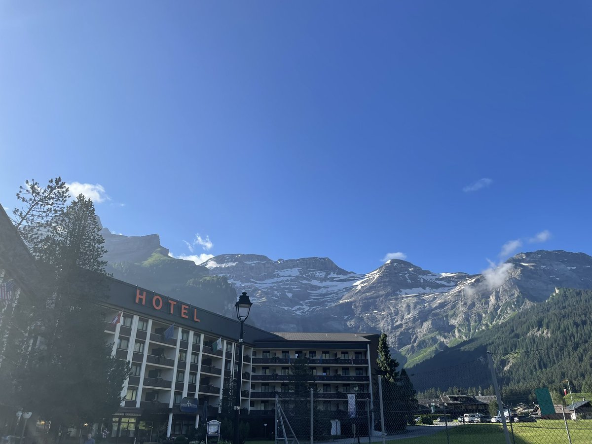 RitaSattler's tweet photo. Work hard - play hard. #ALSGRC in les Diablerets! Discussing ALS research and enjoying the Swiss mountains 🏔️ https://t.co/AL5PImSF6a