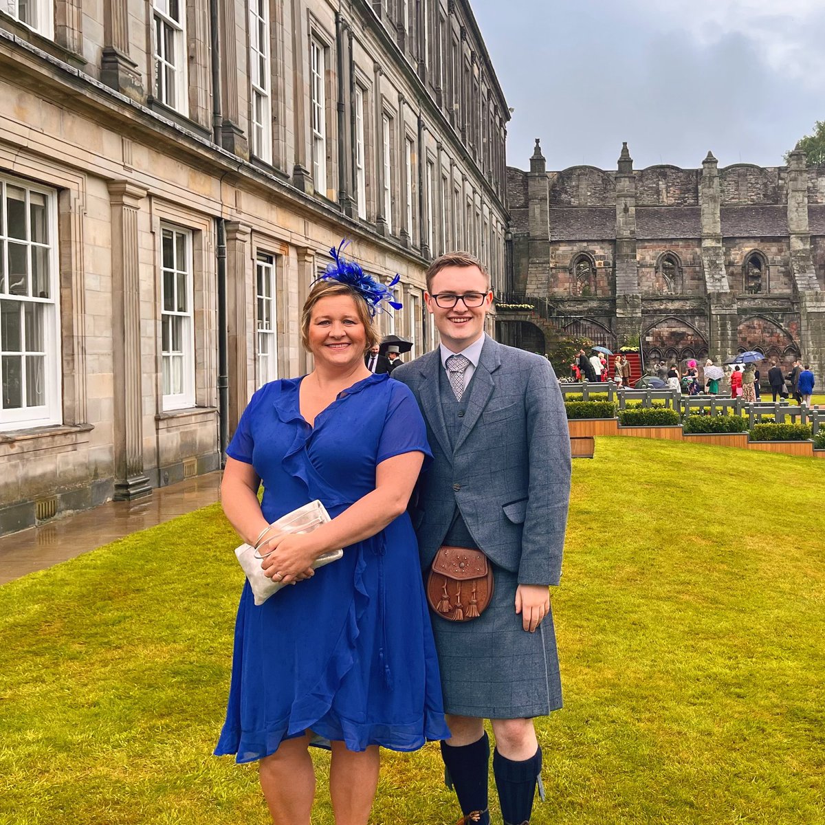 LyleHamilton01's tweet image. Bit of a different day, spent in the Royal Tent at the Kings Coronation Garden Party! 

Sporting Sanquhar Pattern too of course 😉

#TheRoyalGardenParty #Holyrood #KingsCoronation #Celebration