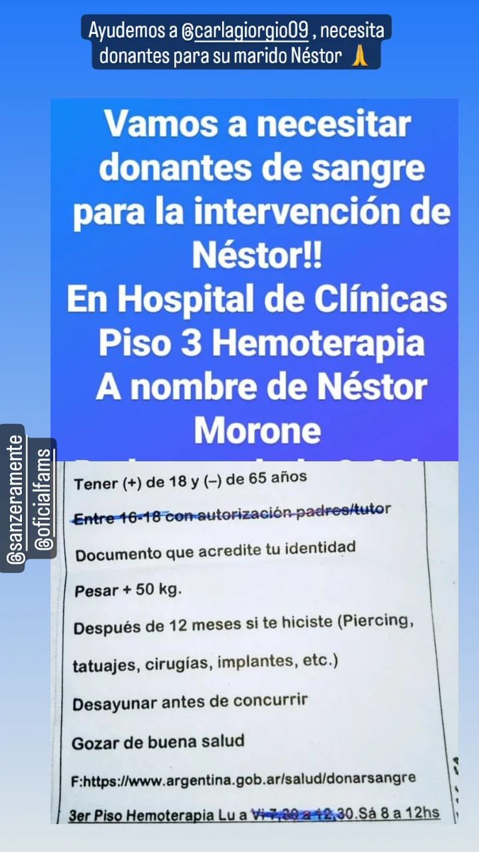fcdesdelejosarg's tweet photo. #FamiliaSanzera...  necesitamos de su ayuda... compartir también sirve...GRACIAS!!!!! https://t.co/a64kZztkzW