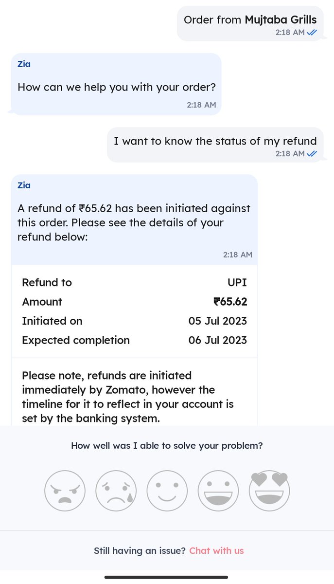 I have ordered food for 5 members from zomato and it turns rotten and smell foul and as per zomato chat they are providing 65 rupees of refund and the actual food price Is around 600. It's a loss of food and money #zomato #ONDC #onlinefraud #zomatofraud #TV9Telugu #BBCNews