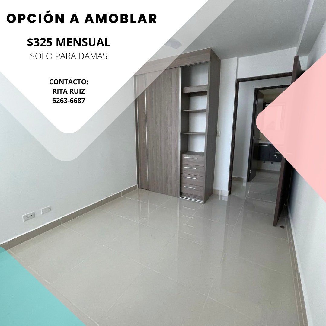 ritamruiz's tweet photo. Cuarto en alquiler en Condado del Rey! Solo para damas. Disponible desde el 1 de agosto! Please compartan :) https://t.co/KNxYqmcosI