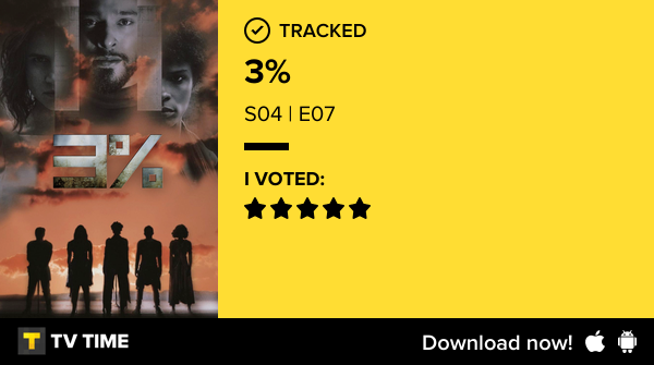 hellena_CRO's tweet image. I've just watched episode S04 | E07 of 3%! #3percent  tvtime.com/r/2SuHp #tvtime