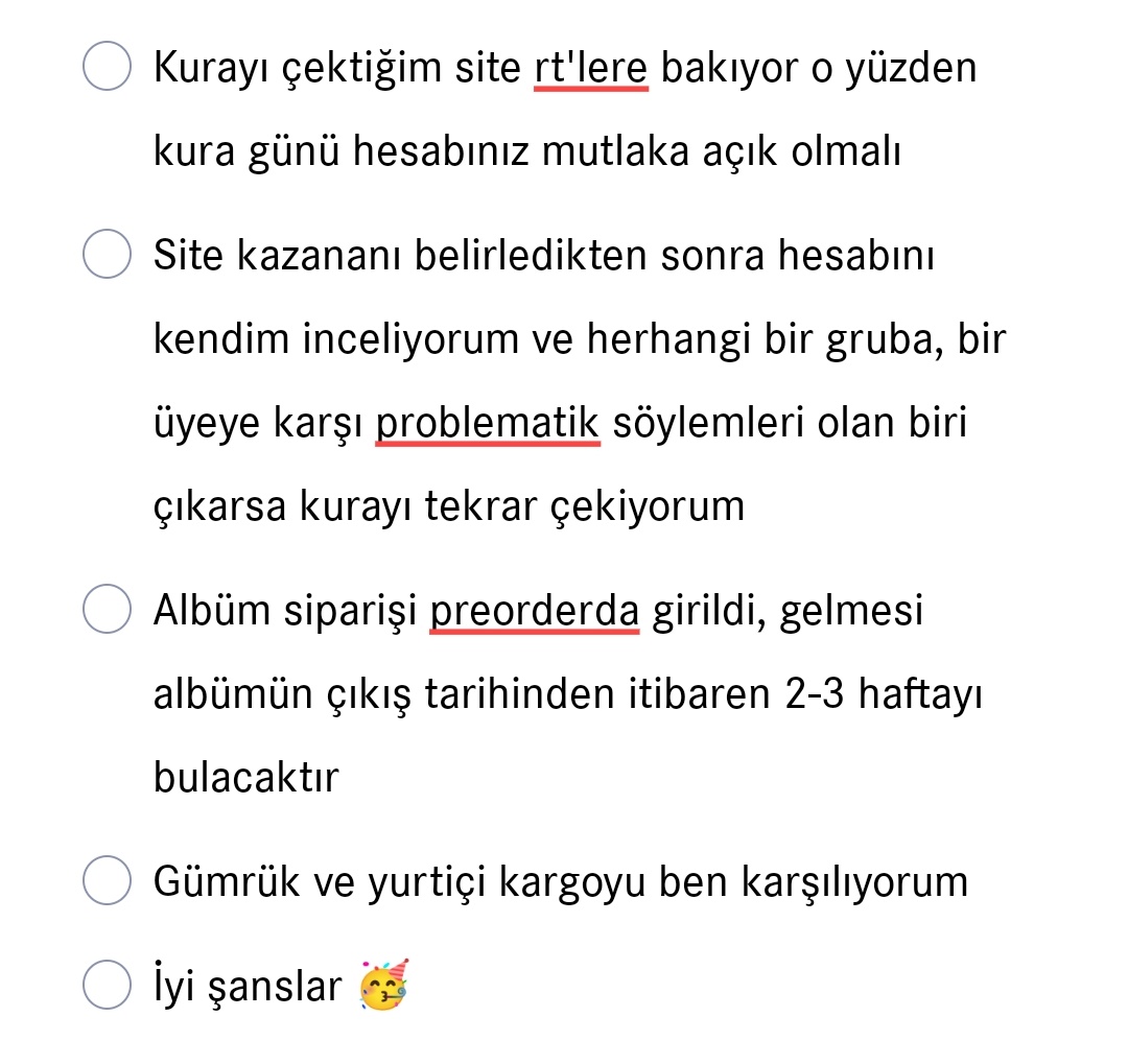 🥳🥳🥳 GELENEKSEL YUME ÇEKİLİŞİ VOL. 8 🥳🥳🥳
🌸 EXO - EXIST photobook random ver. hediye ediyorum
🌸 Katılmak için RT yeterli
🌸 Son katılım 11 Temmuz. Akşamında kurayı çekeceğim, kesin saati o gün içinde belli olur. 
🌸 Lütfen kuralları okuyun 😌⬇️
