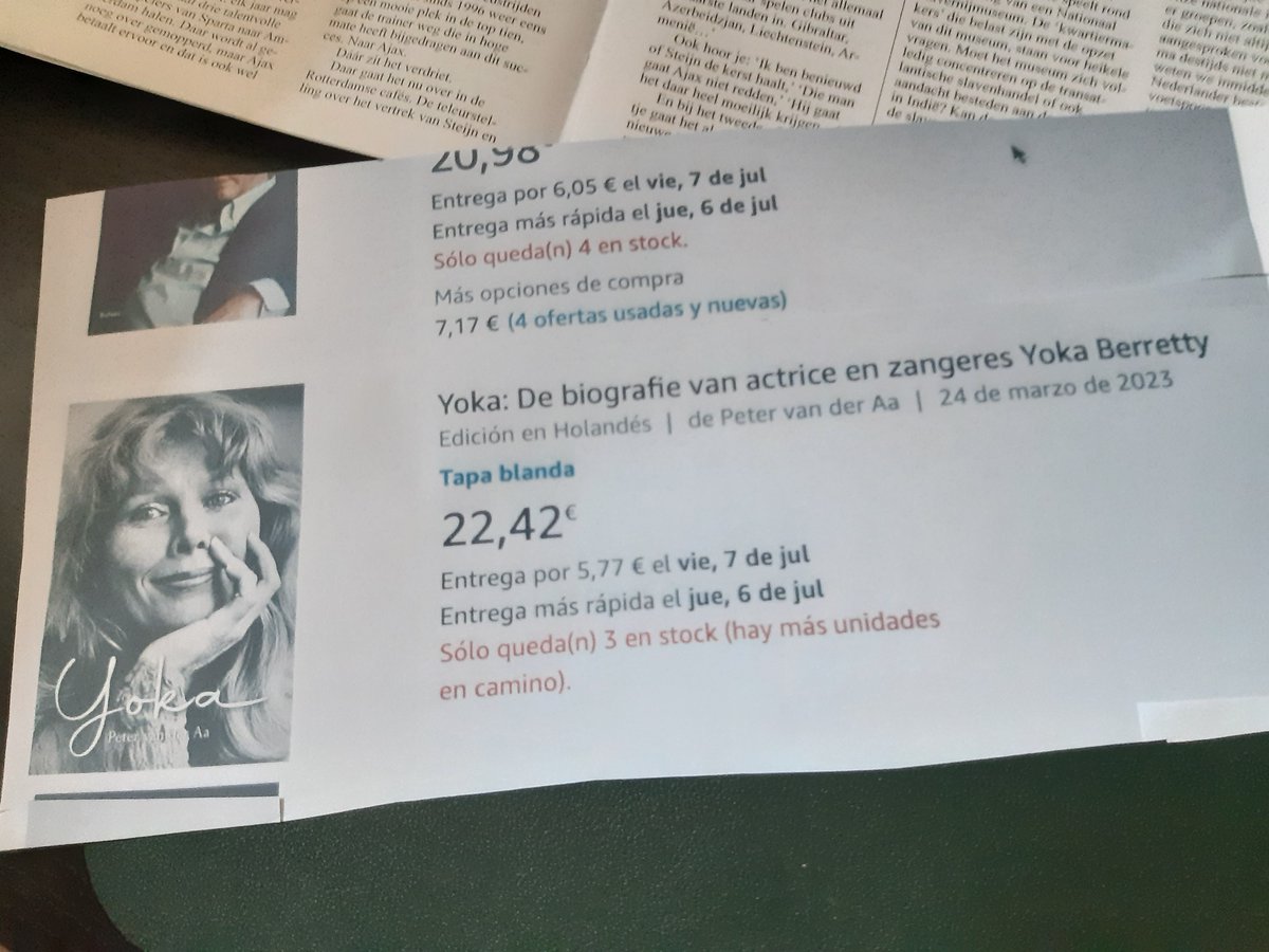 pjhvanderaa's tweet photo. Amazon in Spanje heeft niet het geduld om te wachten op de Spaanse vertaling. https://t.co/B31A35gFBY