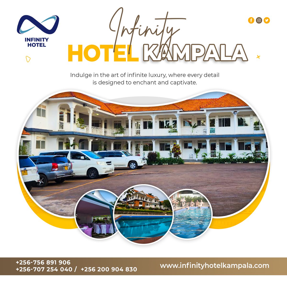 infinityhotelk's tweet photo. Infinity Luxury Hotel
Indulge in the art of infinite luxury, where every detail is designed to enchant and captivate.
For Booking: +256200904830 / +256707254040 / +256756891906
.
.
.
.
#infinityhotel #hotelroom #hotellife #love #suitroom #infinity #comfortable #travelgram https://t.co/3qG7Y7gIgT