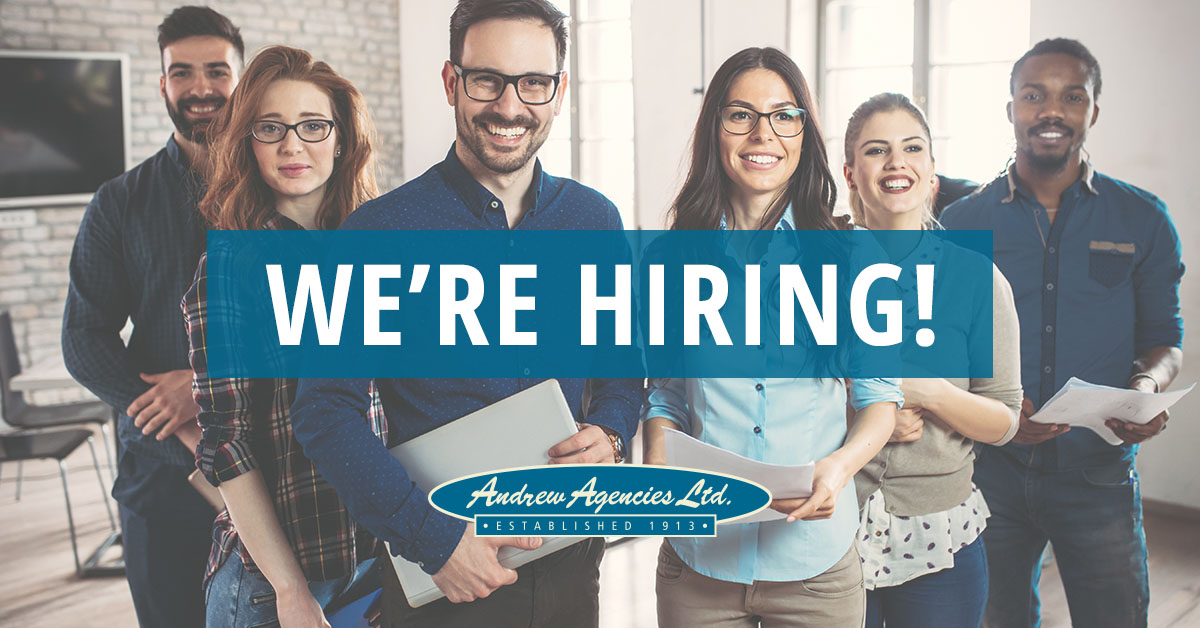 AndrewAgencies's tweet photo. We're hiring! Be part of a growing organization striving to deliver a personalized client experience.
- Sales Assistant - Russell, MB
- Ag Broker Trainee - Russell, MB
- Personal Lines Broker - Saskatoon, SK
Learn more 👉 https://t.co/JfuECF88o4 https://t.co/pLHcVrFHeh