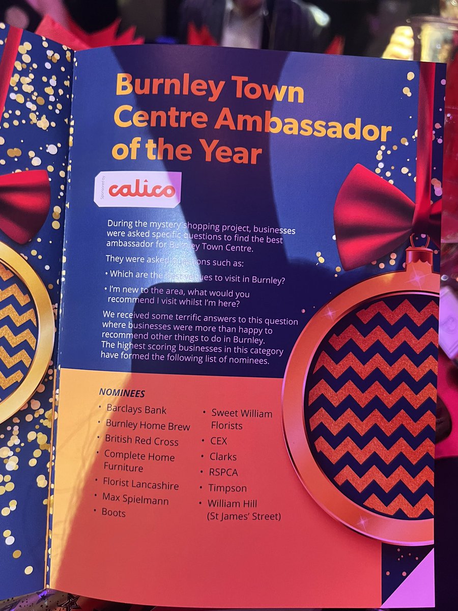 burnleycouk's tweet photo. Burnley Town Centre Ambassador highly commended- William Hill (St James’s Street) 

winner! - Sweet William Florist (for passionately selling Burnley to visitors)

@DiscoverBurnley #burnley #CustomerService https://t.co/a2oA4vvpux