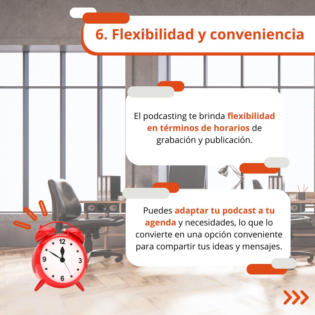 Redderrhh1's tweet image. ¡La nueva sección del podcast de #RedTips sigue adelante! 🎙️💥

Cada semana, te presentamos un nuevo tip sobre por qué debes utilizar el podcast en tu organización ✨

¡Hoy, en el episodio 6 🌟

💻 Con el #Podcasting tendrás el control total