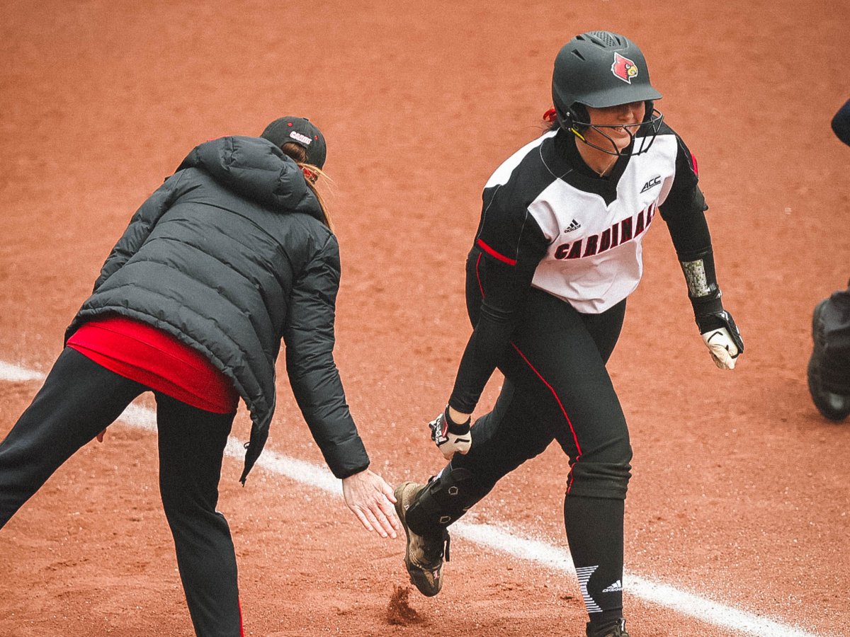 After having 29 home runs combined the past two seasons, Taylor Roby hit 23 blasts this season to lead the ACC and actually led the country in home runs per game (.41). 

📸: <a href="/taayyroby13/">Taylor Roby</a> x <a href="/LouisvilleSB/">Louisville Softball</a> 

d1sb.co/3PBmSGE