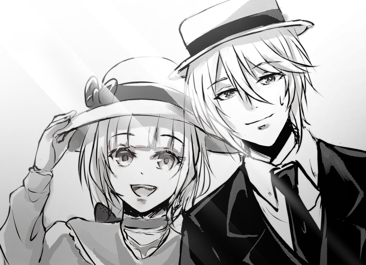 Airizz000's tweet photo. 😅🎩👒
#yuukokunomoriarty  #MoriartyThePatriot https://t.co/T8WFtM9wgG