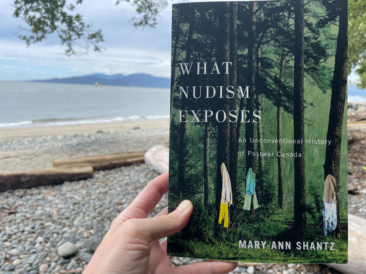UBCPress's tweet photo. Now available in paperback, "What Nudism Exposes" by @MaryAnnShantz is the perfect (Wreck) Beach read! 🏖️

https://t.co/wcnvODmA9w https://t.co/9FyTo5XZBL