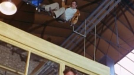 Wyfan2's tweet image. On Great!TV now - #ThePersuaders: The Gold Napoleon - energetic stunt sequence with #TonyCurtis and stuntman (for the jump to moving truck).