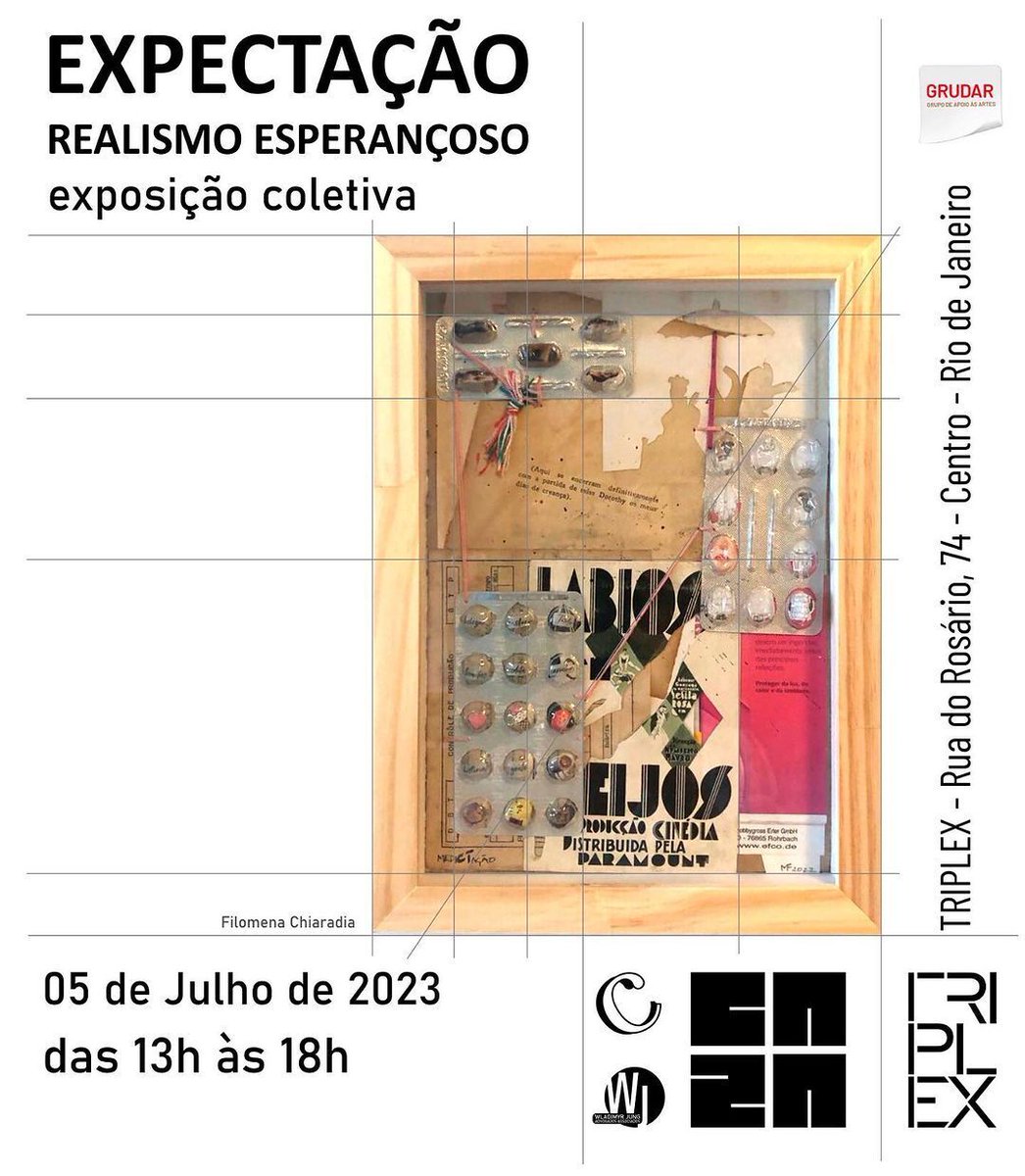 sbrdecolagem's tweet photo. A colagem MediCTação (2022) de @filomenachiaradia estará na exposição coletiva “Expectação: realismo esperançoso” nesta quarta-feira - no TRIPLEX - um espaço de arte criado por @rodriguezraimundo e @canteirodealfaces, com o acolhimento da @cazaartecontemporanea. https://t.co/HItmljspbv