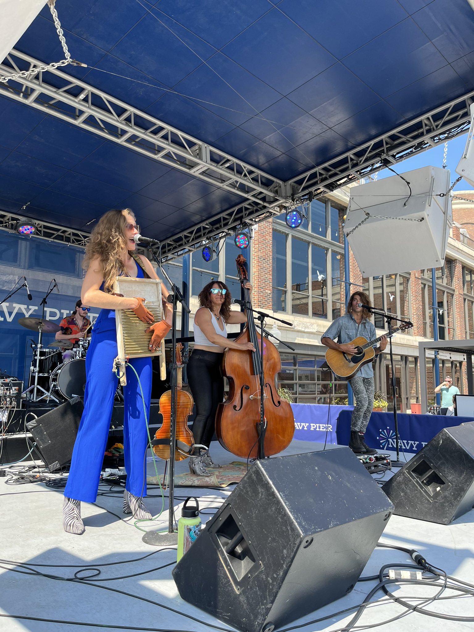 what happened on navy pier on july 4th