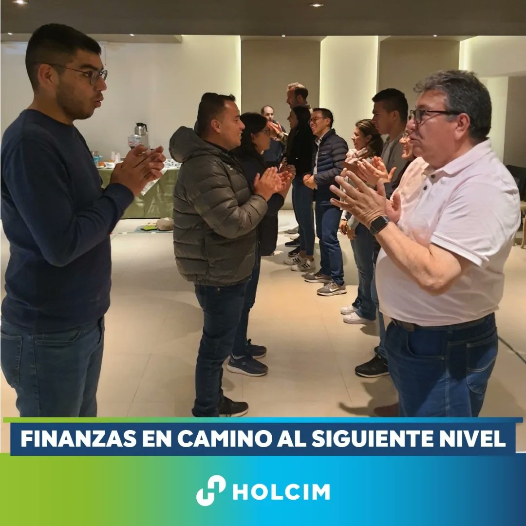 HOLCIMColombia1's tweet image. Así fue el encuentro del equipo de #Finanzas y el Center of Expertise (CoE), con el fin de alinear el propósito y la contribución del área a la estrategia del negocio, y construir en conjunto los acuerdos que la llevarán a dar un paso al siguiente nivel.

#ConstruyendoProgreso