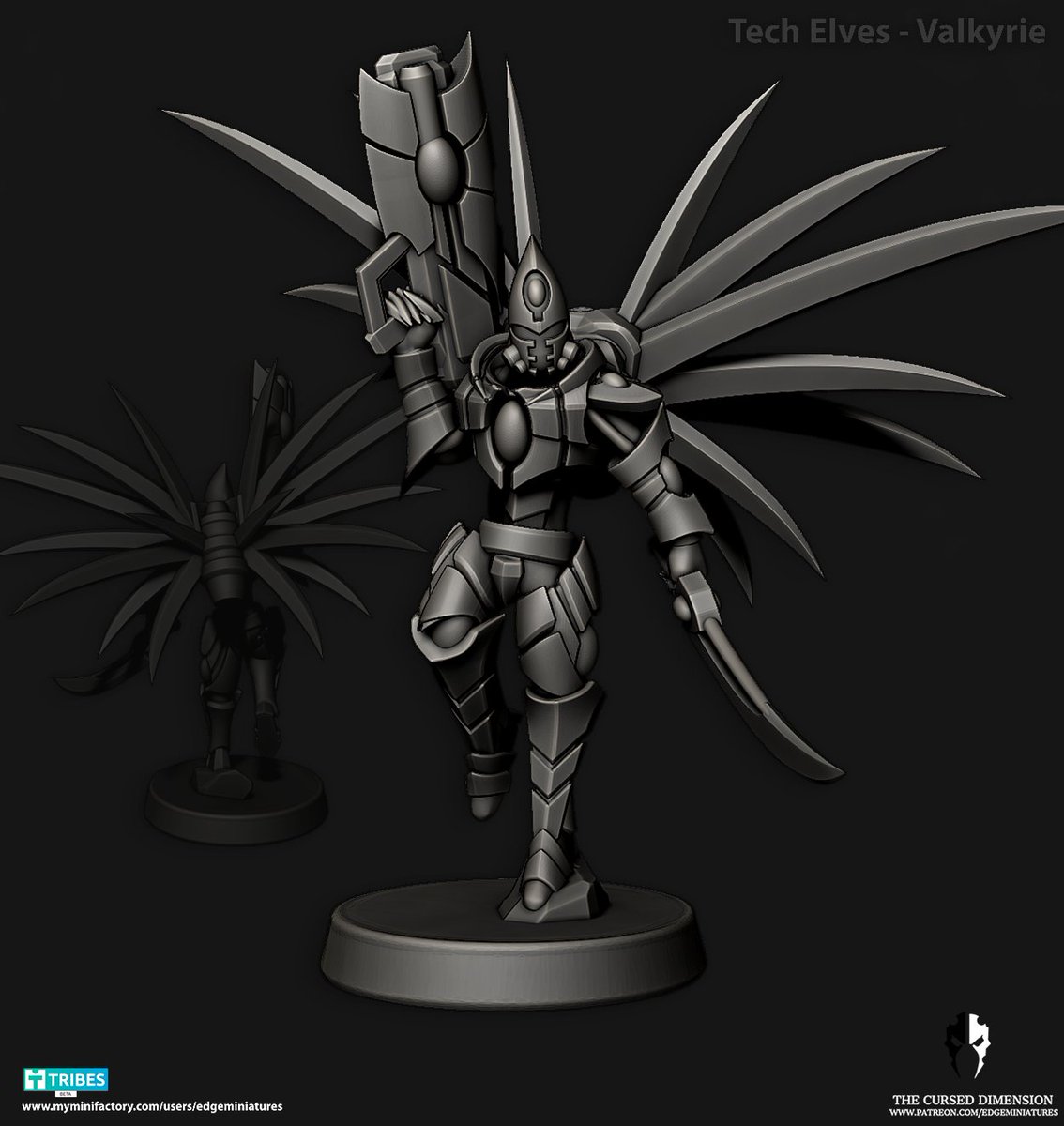 PascalCleroux's tweet photo. Out now for Julys set, Tech Elves - Flying Divisions
Next Month, Heavy Weapons Support divisions!
#tech #elves #techElves #Protoss #Covenant #Eldar #aeldari #wargaming #3dprinting #warhammer #opr #zbrush #hovertank #starcraft #halo #jetpack #jetbike #swoopinghawks #baharroth https://t.co/MScNVU4O01