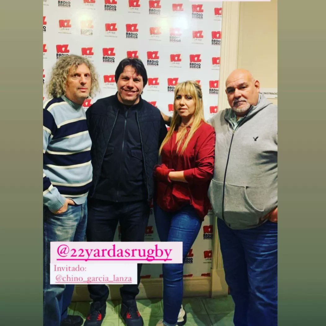ChinoGL69's tweet photo. Gran noche de radio el martes pasado en @22YARDASRUGBY https://t.co/NkpDYykcOR