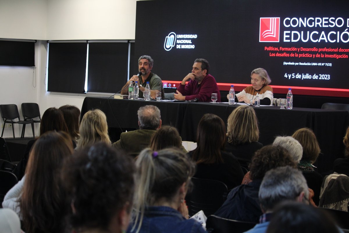 unimoreno's tweet photo. 📚 #CEDUC Se desarrolló el Panel "Pedagogía Latinoamericana, interrogantes y desafíos" a cargo de Cesar PAFUNDI, José TRANIER, Pablo NARVAJA y Ana DONINI. https://t.co/Va51grwAcq