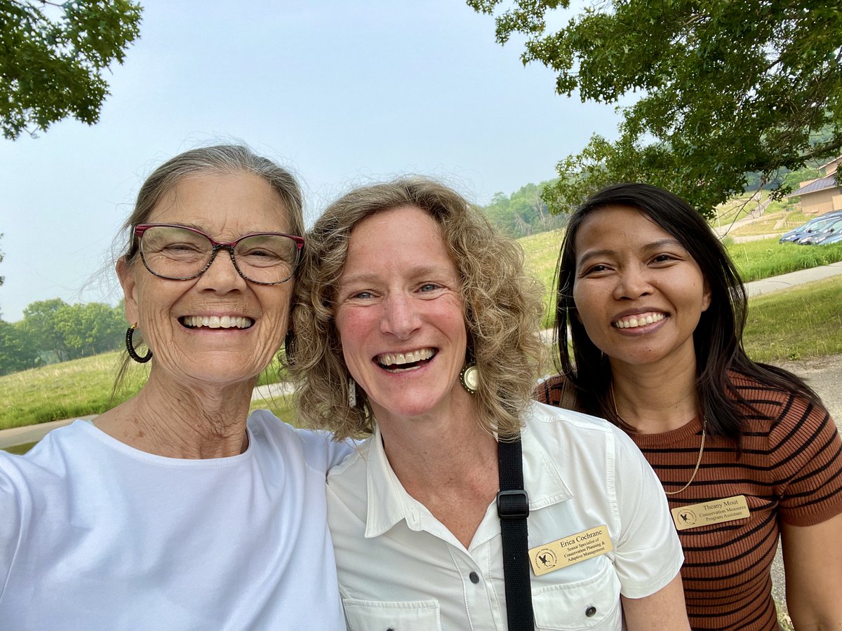 AJ_arlyne's tweet photo. Honored to collaborate with #ConservationStandards colleagues to facilitate a "Conservation Measures &amp; Adaptive Management Workshop" for regional #leaders from #Asia , #Africa  and #NorthAmerica at the International Crane Foundation @savingcranes.org  #conservationplanning https://t.co/Ik3eTGV6Pp