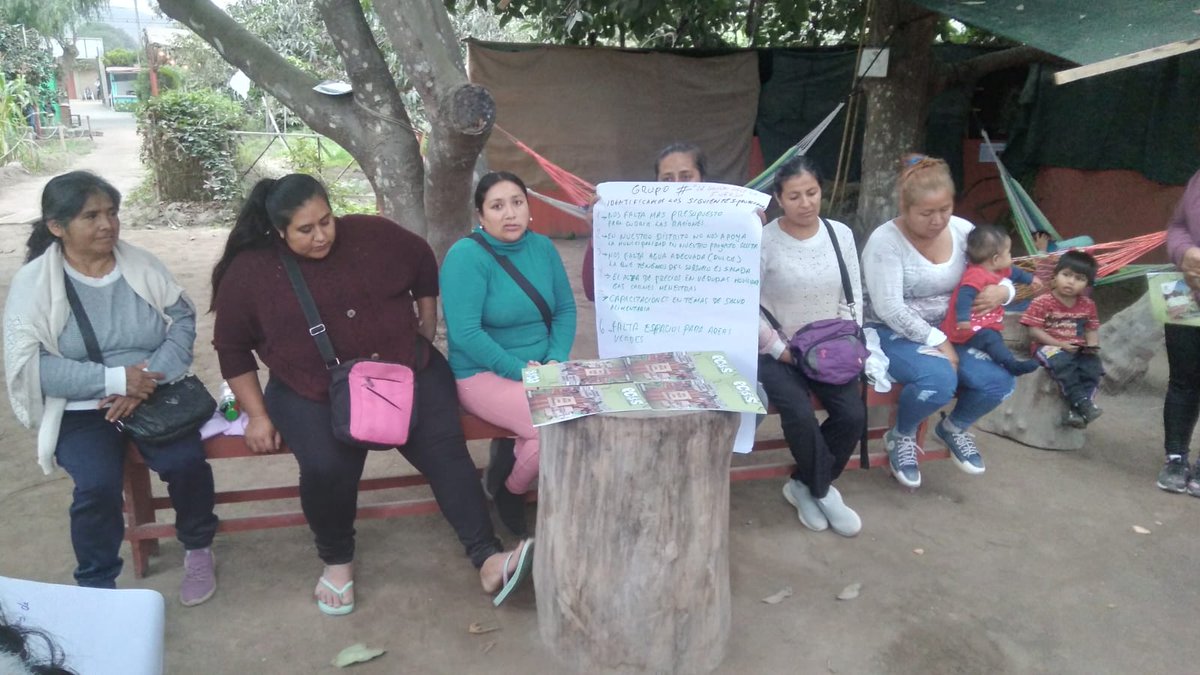 CAP_Peru's tweet photo. ✅Taller de Incidencia Política dirigido a promotoras agroecológicas y socias de ollas comunes de la cuenca Lurín, como parte de las actividades del proyecto MUSA
#SomosCAP #AlimentacionSaludable https://t.co/H0H7KanXEL