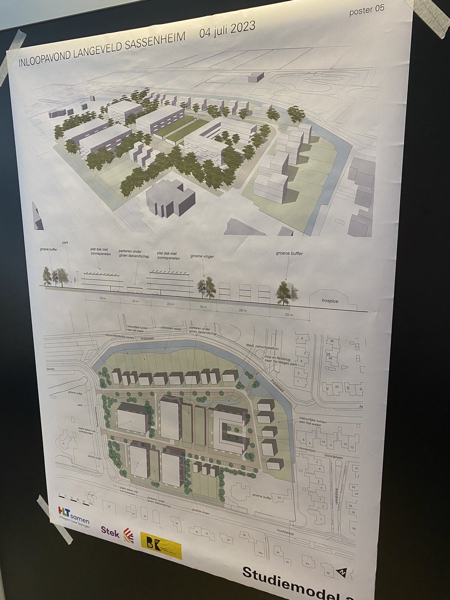 Vanavond was de inloopavond voor omwonenden voor het komende nieuwbouwproject Langeveld in Sassenheim💪 Goede reacties en ideeën van omwonenden gehoord.
⬇️ is één van de vele opties, nog geen eindbeeld😉
#bouwen #wonen #teylingen <a href="/vvdteylingen/">VVD Teylingen</a> #VVD