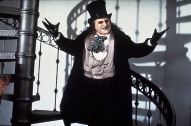 nikkibenz's tweet photo. I watched ‘Batman Returns’ with Danny Devito as penguin. Definitely the best to do it! https://t.co/ptZ7kbbjqe