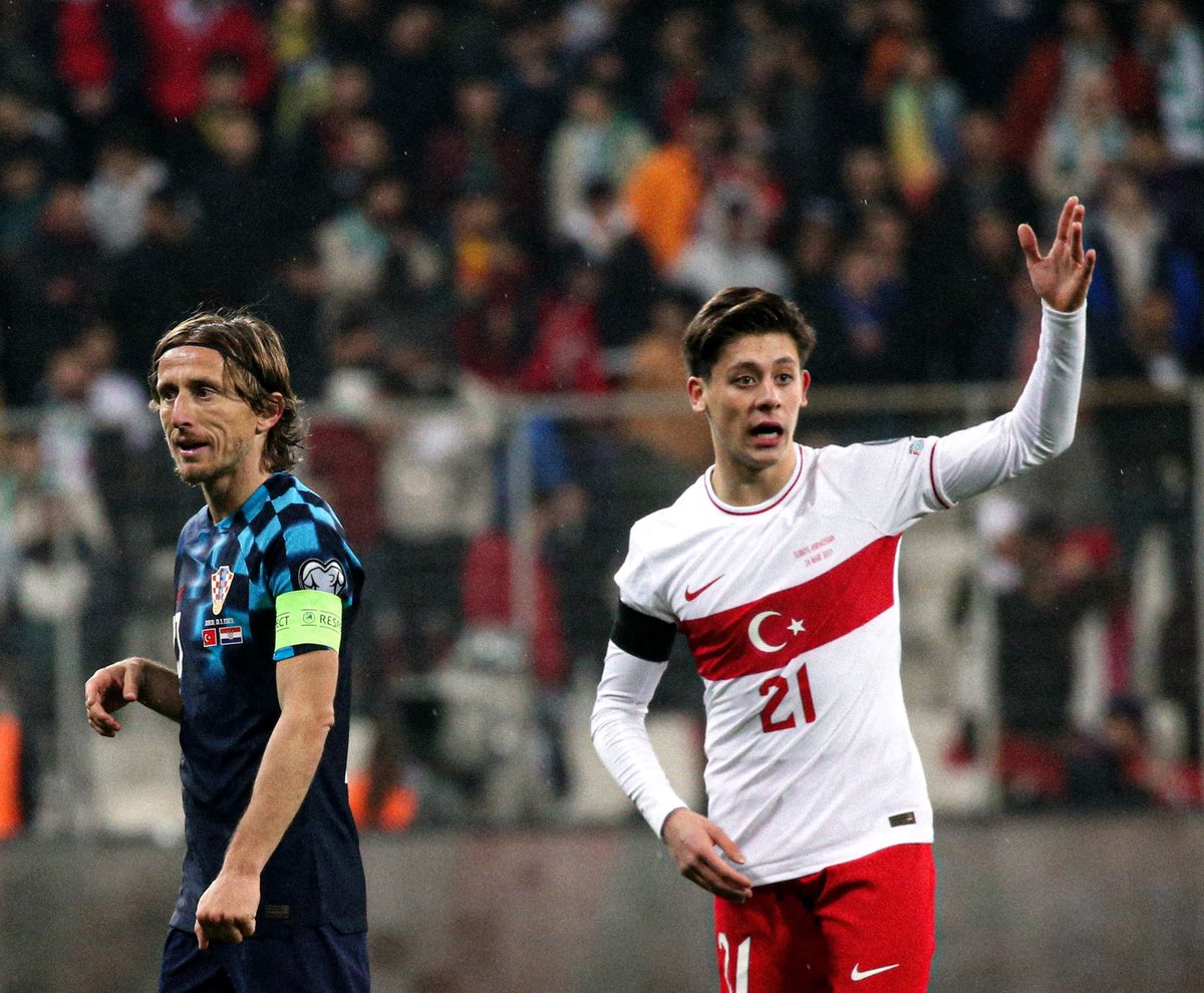 🚨💣 JUST IN: In their conversation, Luka Modric told Arda Güler: "I'm leaving next season, and I want you to have my jersey (10) next."  <a href="/albandemir/">Volkan Demir</a> #rmalive 🇹🇷