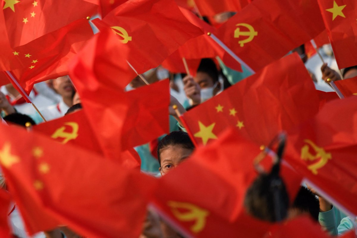 DrLiMengYAN1's tweet photo. How does CCP plant the seeds of hatred against 🇺🇸 via patriotic education? For example 
• In CCP’s history, American soldiers’ huge help and sacrifice during WWII in China is erased and replaced by CCP’s contribution, although CCP didn’t defend China against Japan. 
• During the cultural revolution, people were told that 🇺🇸 forced 🇨🇳 to pose seclusion, so it was legal to torture anyone who might connect with Americans. 
• Regarding pro-democracy protests in Tiananmen Square in 1989 and in Hong Kong in 2019, CCP always accuses 🇺🇸 of subversion, then justices the massacres. 
• CCP takes the opportunity of the 911 tragedy, claiming it is an outcome of “malicious American hegemony” which predicted the fall of 🇺🇸 and the rise of 🇨🇳.
• During the pandemic, on the one hand, CCP embellishes the cruel zero-COVID policies and largely denies the death toll in China. On the other hand, it smears that Americans created the #COVID19 🦠 as a bioweapon to kill the Chinese.