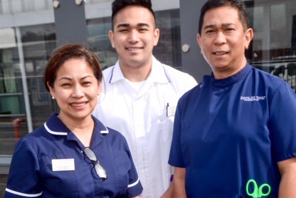 Mymy_DelRos's tweet photo. Who would have thought when we came 22 years ago that our 5 year old son will end up serving the #NHS too โฅ๏ธ Not a long string of generations yet but equally as proud to be part of the National Health Service. Happy 75th Birthday #NHS!๐ #NHS75
@MidYorkshireNHS #BePartofMYTeam https://t.co/LurJKVMQj3
