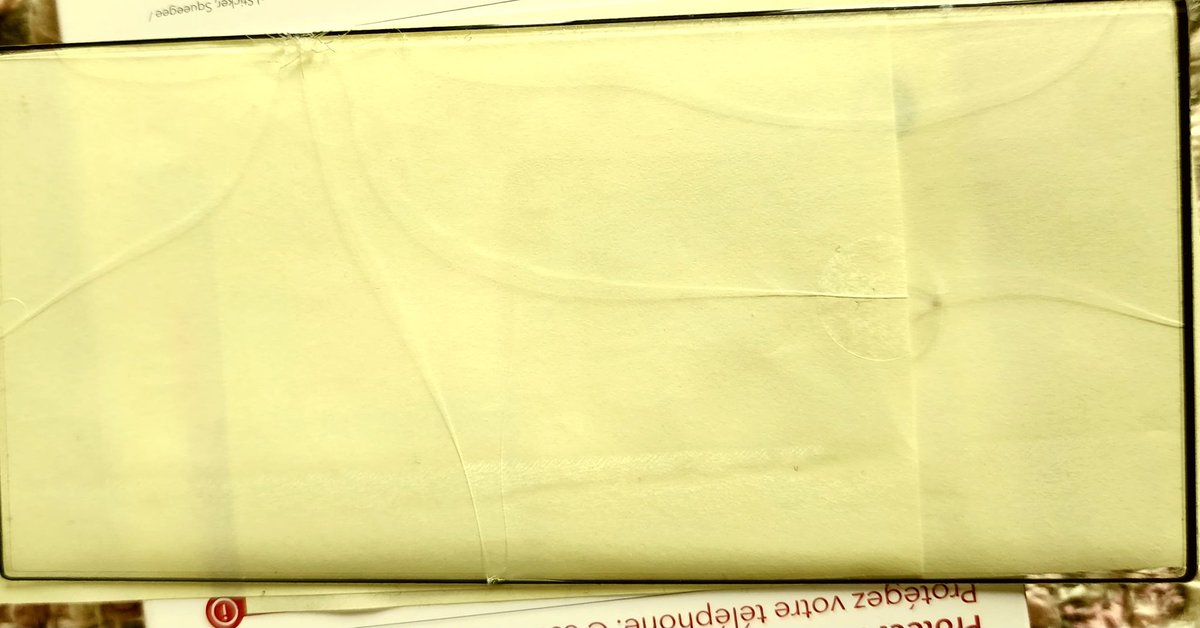 See this? This is my former screen protector.  During our recent vacation, my phone got "damaged" while in my backpack.  I feared the worst. Thought it was the screen itself. Thanks to the rep at the <a href="/Bell/">Bell</a> store in the <a href="/thepencentre/">thepencentre</a> for your help. Did it's job.