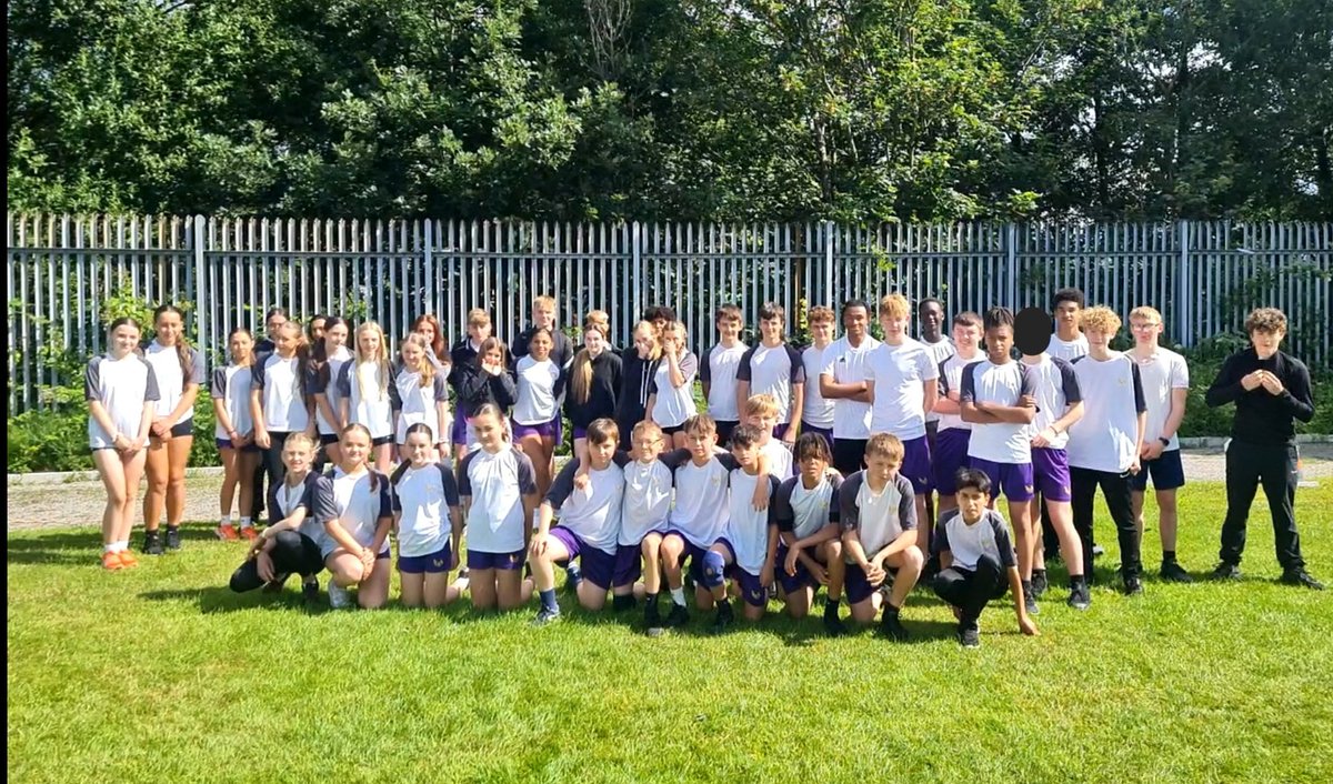 UnsworthAcademy's tweet photo. The Athletics team did us proud today. Special mention to our Y11 sports captains Josh and Laila still representing school in Y11 atheltics and medalling in their events 🫡 https://t.co/lLrySoNNe4