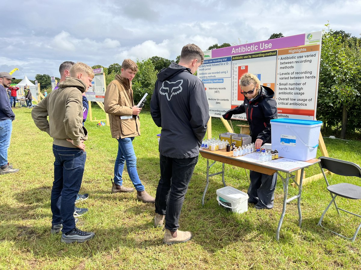 How does it look like the average amount of antibiotics used by a 100 cow dairy herd in Ireland? Here you have the answer by <a href="/hannah_martin96/">Hannah Martin</a>. Simply brilliant #Moorepark23 <a href="/teagasc/">Teagasc</a> <a href="/ucdvetmed/">UCD School of Veterinary Medicine</a>