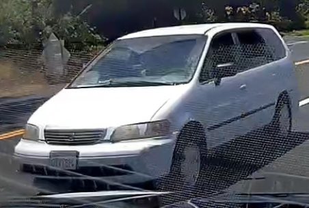 2russky's tweet photo. @CHP_Napa Hi! I saw gray minivan driving on wrong side of highway 29 between St Helena and Calistoga going south. Got this from my front dash cam. Hope he got stopped before he( or she) killed someone. https://t.co/tFY09Pt1Sr