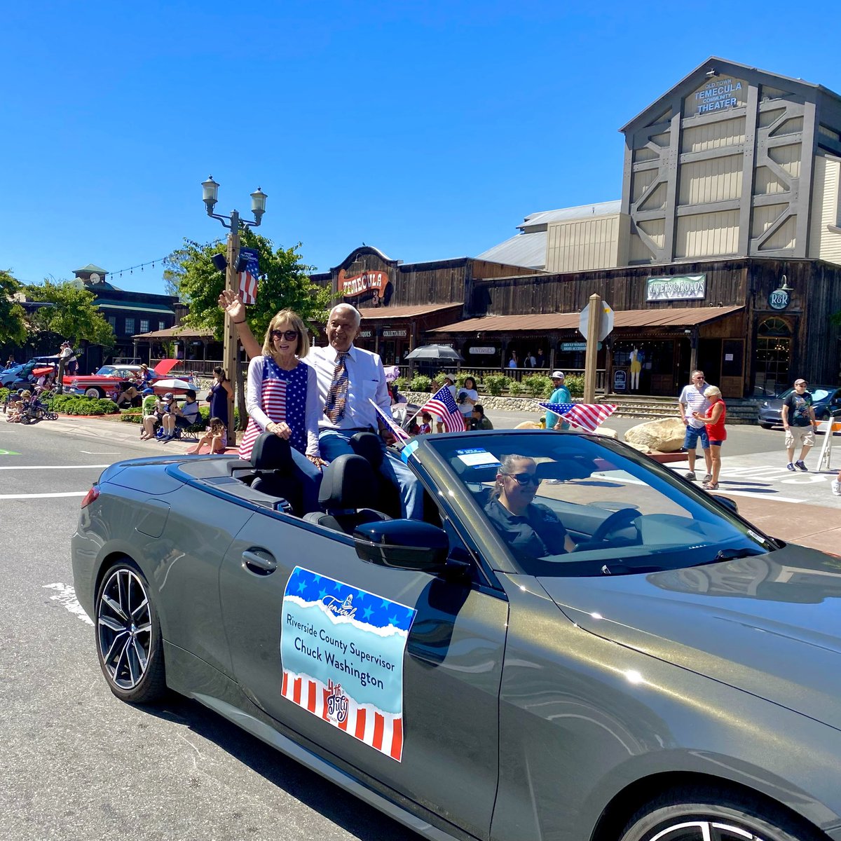 SupWashington's tweet photo. This morning, I attended the @CityofTemecula’s 4th of July Extravaganza parade. It is always a pleasure to celebrate and reflect upon our freedoms together.

#IndependenceDay #4thofJuly  #Temecula #ThirdDistrict #ThrivingThird https://t.co/kCE2nU3f2m