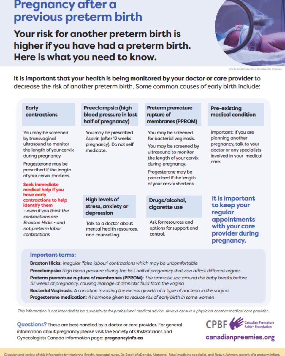 canadianpreemie's tweet photo. 🎉 Introducing our new Preterm Birth Infographic! 🎉 

We are passionate about raising awareness and providing valuable information on important health topics. We are thrilled to share with you our latest creation. OBGYNs help us spread the news with https://t.co/KevjtcrpY0 https://t.co/wVJmEEWhLP