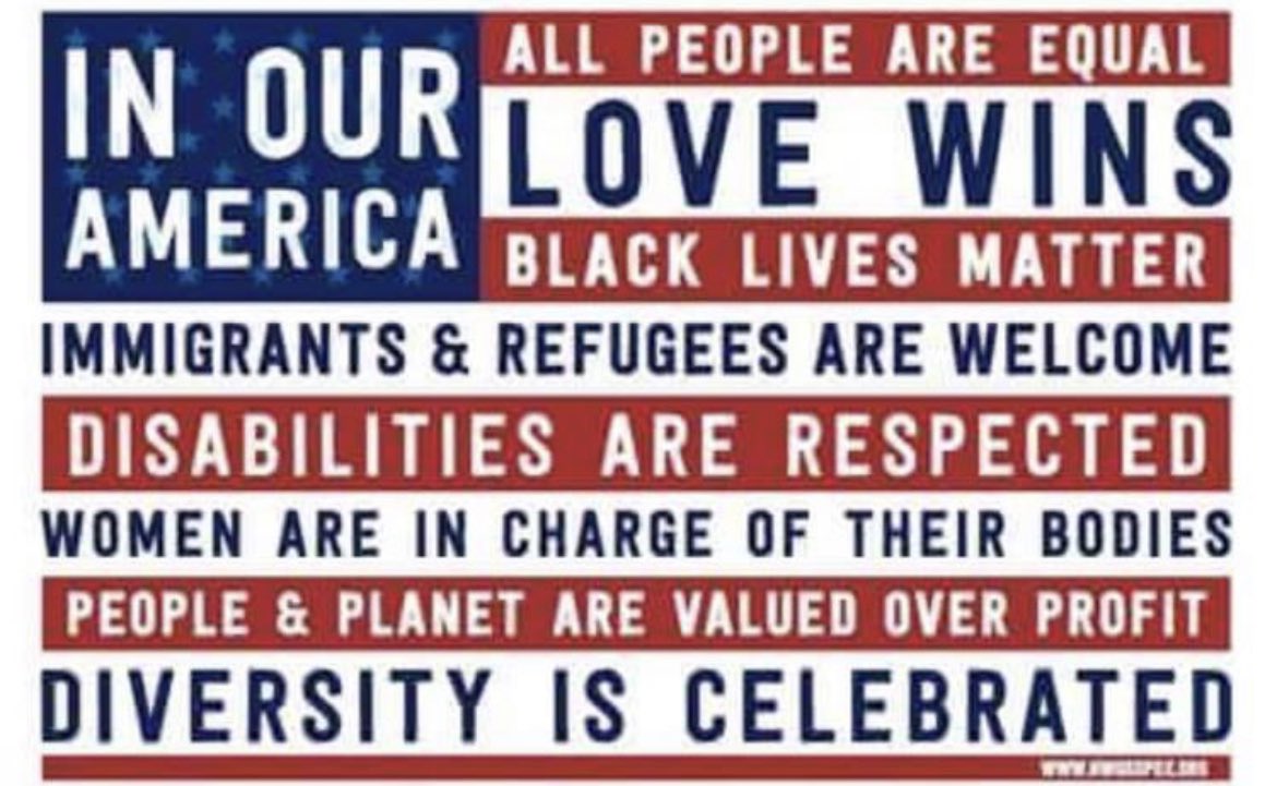 This is the America we are fighting for.

We observe this day by having honest hard conversations about this nations’s past, this nation’s present, and our ever present hope and willingness to fight for this nation’s future. 💙👇