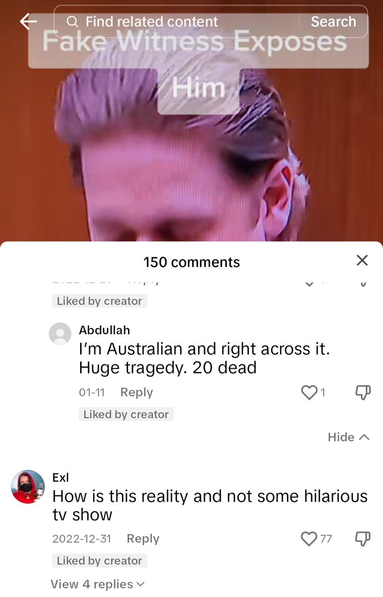 indianloonie's tweet image. Multiple people on tiktok think the trial of Tim Heidecker is real