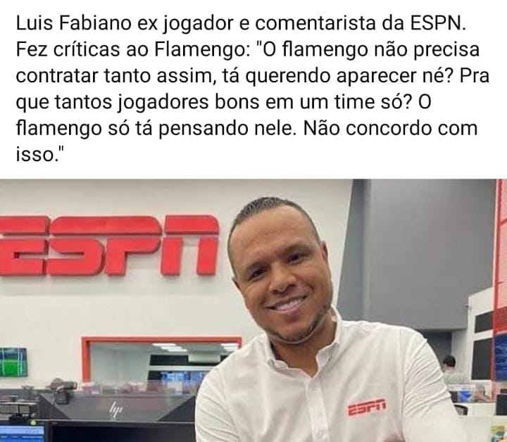 Vc poderia ficar calado,
Você e mais um ex jogador que virou comentarista  só para falar besteira
