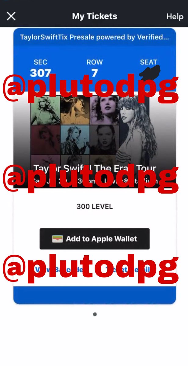 Eras Tour Resell tweet media