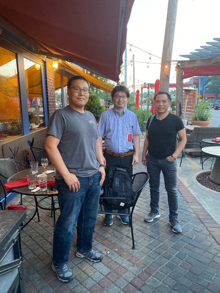 First time in 5 years to visit the US last month. Sharing the update of research and meeting mentors and old &amp; new friends.  <a href="/ScienceStowers/">Stowers Institute</a> <a href="/Gibson_Lab/">Gibson Lab</a> <a href="/MGStowers/">Matt Gibson</a> <a href="/GordonConf/">Gordon Research Conferences</a>  It was an unforgettable and special experience. Happy July 4th!