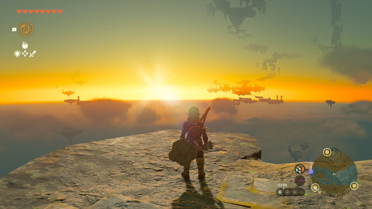 Katherine_Walsh's tweet photo. And those sun rises #Zelda #ZeldaTearsOfTheKingdom #TOTK #ZeldaTOTK https://t.co/8YTdp8nVp5