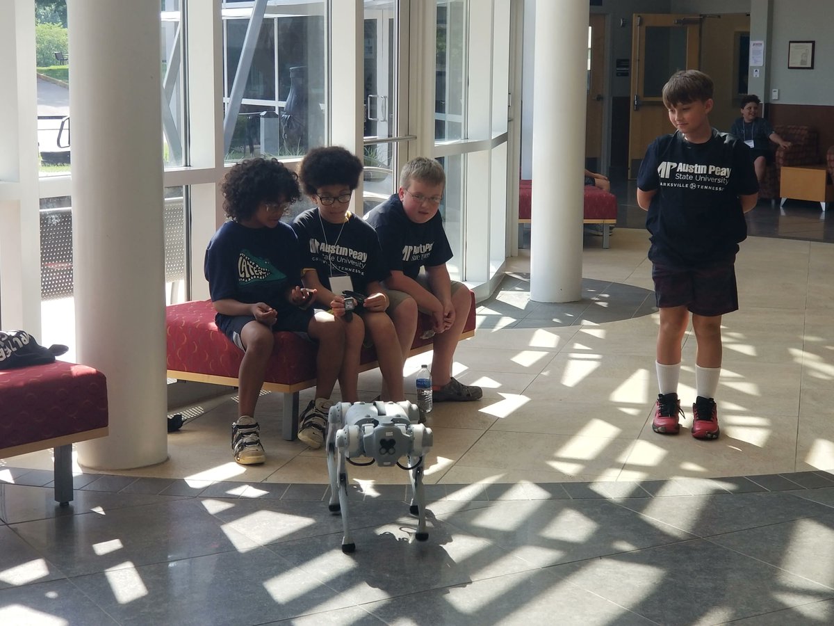 apsucomputersci's tweet image. Camp N, &quot;Code Your Own Scratch Programs and Games!&quot; finished up with a bang on Friday! 🖥️ 🐎 🚗 Reminisce on the merrymaking below and make sure to sign up for our Fall 2023 camps on our website! buff.ly/3yrLvdI  

#APSUComputerScience 
#JuniorCoders
