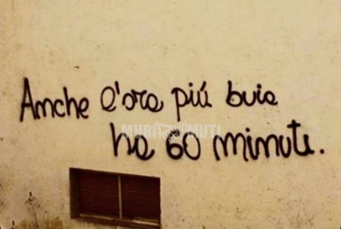 Questione di tempo…
#5luglio