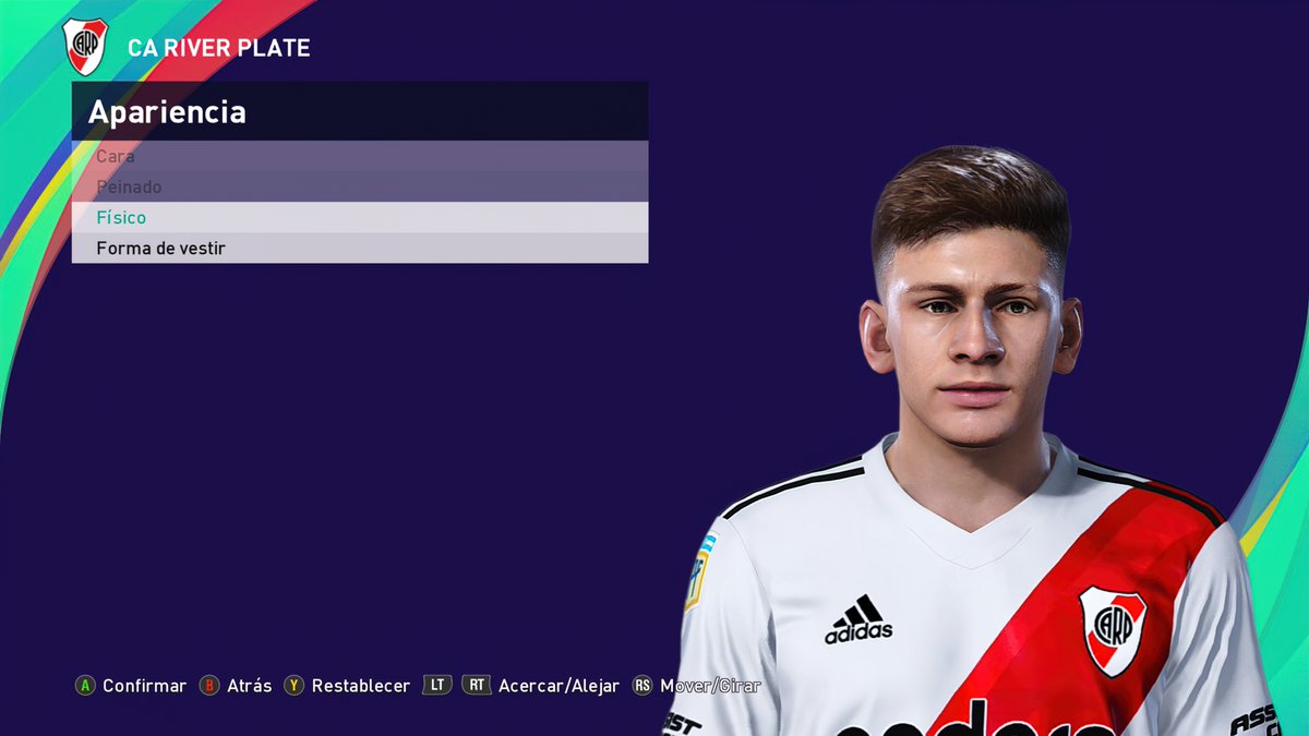 LatinPatch's tweet photo. Claudio Echeverri - River Plate

#pes21 #pes #efootball #riverplate #river #carp #argentina #Editemospes #argentinasub20 #argentinasub17 #proevolution #promesa #proevolutionsoccer #facemaker #faces #face #mod #diablito #diablo #debut #wonderkid #riverplay #mercadodepases #fichaje https://t.co/lAVeYrKU8Y