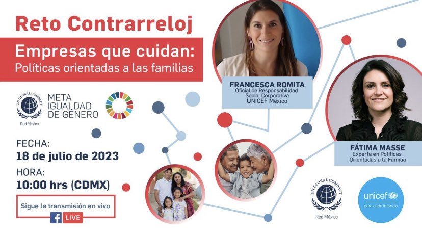 El 18 de julio platicaré con <a href="/fran_romita/">Francesca Romita</a> sobre políticas orientadas a la familia: qué son, ejemplos aplicados y cuáles son sus beneficios.

¡Gracias a @PactoMundialMex por la invitación!

Si les interesa el tema, se pueden registrar aquí 👉🏼 bit.ly/44kQM65