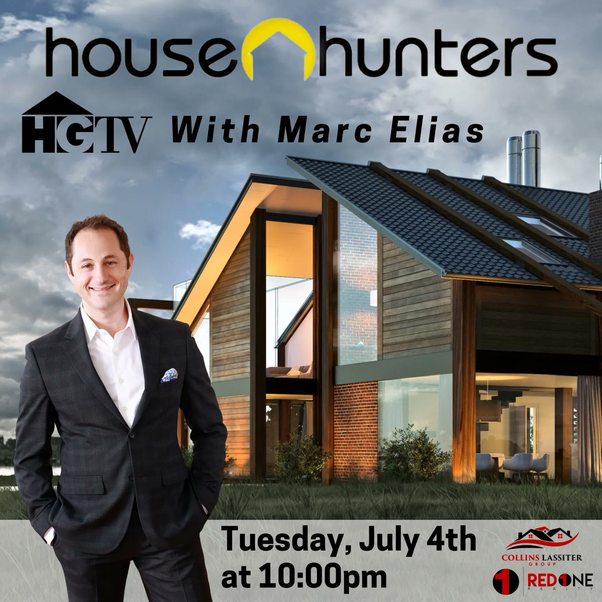 Tonight 10pm tune-in to watch HGTV House Hunters Columbus, OH edition featuring superstar agent, Marc Elias.