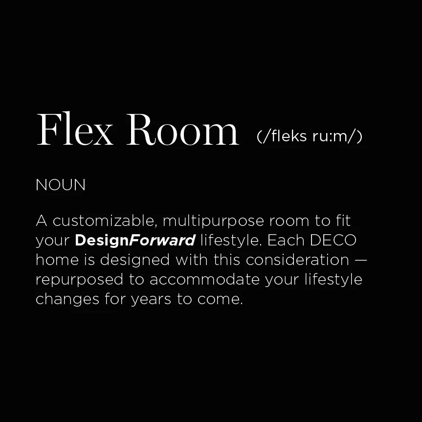 DECOHomesca's tweet photo. Let the words speak for themselves. ✨ Our #DECO definition is more than just a few words - it holds the key to a world of endless #DesignForward possibilities. #MakeItYours #DecoHomes #DecoDecor #FlexRoom https://t.co/fKMK31GKUn